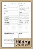 Hiking Log Book: Simple Trail Adventure Tracker to...