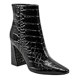Marc Fisher LTD Women's Yanara Bootie, Black Croco...
