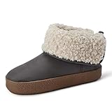 Amazon Essentials Women's Faux Fur Shearling Boot, Grey...