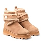 Womens Winter Snow Boots Fur Lined Suede Ankle Boots...