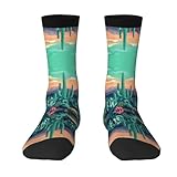WBQLSL Green cactus desert Printing Breathable Sports...