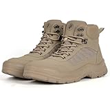 ANGRYRAM Steel Toe Boots for Men Women Slip Resistant...