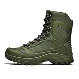 Adornosbt Men's Combat Boots Shock-absorption: Tactical...