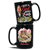 Hiking Girl Coffee Mug, Just A Girl Who Loves Hiking...