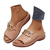 Khaki Orthopedic Sandals for Women 2026,Arch Support...