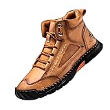 2026 New Men's Wide Leather Shoes for Hiking Working,...