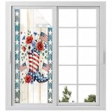 Independence Day Window Privacy Film, American Flag...