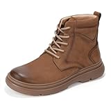 AFrown Mens Chukka Boots, Genuine Leather Comfortable...