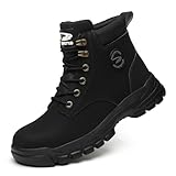 Dovicowski Men's fashion classic work safety boots,...