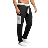 Cambkatl Men's Waffle Cargo Pants Casual Outdoor...