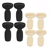 4 Pairs Anti-Slip Heel Liners Soft Cushion Pads,...