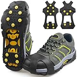 Ice Cleats for Shoes and Boots Men Women Winter Walking...
