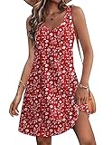HOTOUCH Floral Sundress for Women Summer Casual Short...