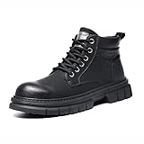 Sfwarmart Male Shoes Leather Spring Autumn for...