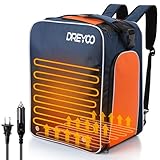 Dreyoo Heated Ski Boot Backpack 55L, 50°C Constant...