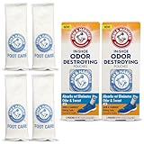 Arm & Hammer In-Shoe Odor Destroying Pouches, Shoe...