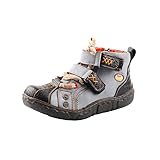 TMA EYES Women's Ankle Leather Boots with Adjustable...