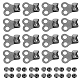 Toddmomy 24 Sets Boot Lace Hook and Rivet Replacement...