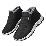 Cibenf Women's Waterproof Slip-On Snow Boots, Warm Fur...