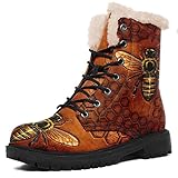 coolcustomize Winter Boots for Women, Custom Christmas...