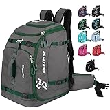 MORXPLOR Ski Boot Bag Backpack, 60L padded Ski Gear Bag...