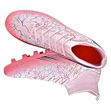 HESBITEUL Kids Soccer Cleats Outdoor: Boys Football...
