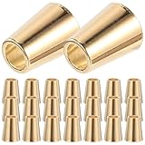 HAPINARY 40pcs Metal Lanyard Locks Cord Stoppers...