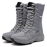 FW FRAN WILLOR Women's Waterproof Winter Snow Boots...