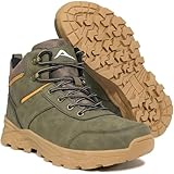 HARENCE Men's Waterproof Hiking Boots Lightweight...
