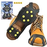 Sfee Ice Cleats for Boots Shoes, Snow Grips Cleats for...