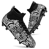 DEORUMN Mens Soccer Cleats Ultimate Youth Soccer Shoes...