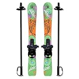 SOLA Kids Ski Set – Beginner Cross Country Skis with...