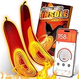 Heated Insoles for Men & Women with APP Control,...