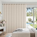 HMYI Accordion Door Curtains for Doorways, Curtain Door...