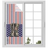 Window Privacy Film, Independence Day American Flag...