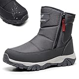 Bzxpk Men’s Waterproof Winter Work Boots – Extreme...