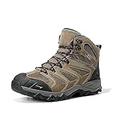 NORTIV 8 Men's Ankle High Waterproof Hiking Boots...