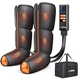 JZBRAIN Leg Massager with Heat and Compression : Foot...