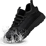 Waterproof Steel Toe Shoes for Men Women Non Slip Work...