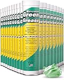 Ultra Heavy Duty Green Grease Tube (14oz, 50 Pack) for...