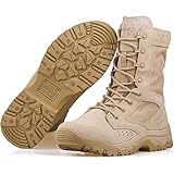 Men's Military Boots Lightweight Army Combat Tactical...