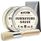kanfort Furniture Salve 2PCS, Polisher and Conditioner...