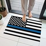 Door Mat, Stripes and Stars Independence Day Front Door...