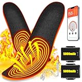 Heated Insoles for Men & Women with APP Control,...
