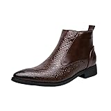 Men's Slip-on Loafers Shoes Business Dress Oxford Shoes...