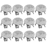 MALUGOGO 15pcs Anti-Slip Spiked Shoe Nails Ice Gripper...