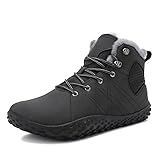 YXSoesh Winter Warm Wide Toe Barefoot Men Snow Boots...