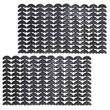 COOPHYA Nonslip Shoe Sole Pads 2 Sheets Black Small...