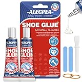 2Pack 30ML Clear Shoe Glue - Shoe Repair Adhesive,...