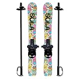 SOLA Kids Ski Set – Beginner Cross Country Skis with...